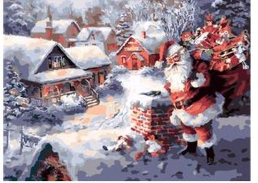 Schilderen op Nummer Kerstmis PBN504
